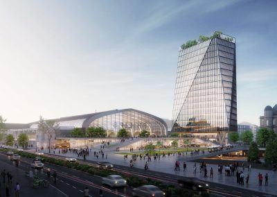 Wettbewerb Erweiterung des Hauptbahnhofes und Entwicklung seines Umfeldes, Hamburg
