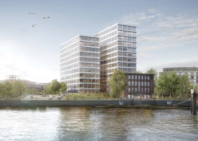 Wettbewerb Neubau eines Bürogebäudes in Finkenwerder, Hamburg