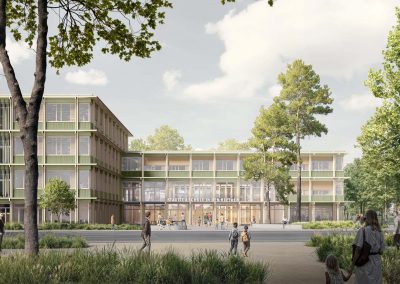 1. Preis | Wettbewerb Neubau Stadtteilschule Fischbeker Reethen, Hamburg