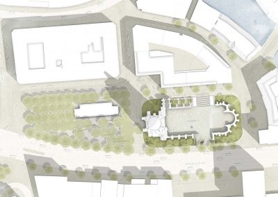 2. Preis | Wettbewerb Neuordnung Mahnmal St. Nikolai, Hamburg