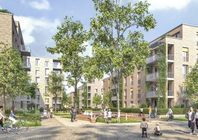 1. Preis | Wettbewerb Wohnen an der Ziegelei, Bonn